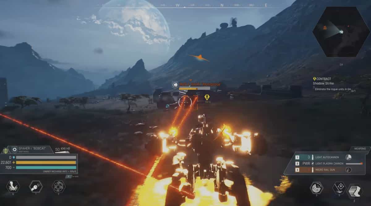 Screenshot of "MetalCore" gameplay. Image: YouTube.